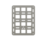 260mmx200mm Universal Molle Storage Panel - Adventure Corp