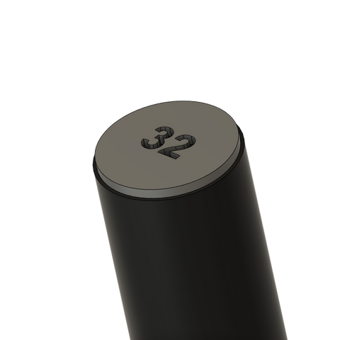 10x 32NB (42mm) Tube End Cap (Mild Steel) - Adventure Corp