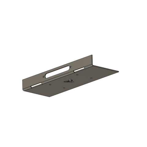 650mm Horizontal Winch Mounting Plate - Adventure Corp