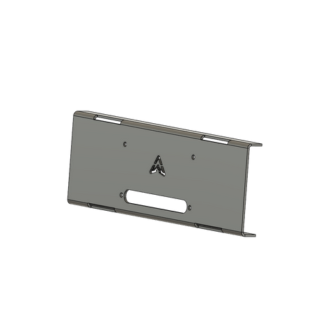 650mm Vertical Winch Mounting Plate - Adventure Corp