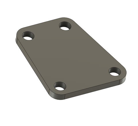 Nissan Patrol GQ / GU Transmission Cross Member Spacer (Pair)